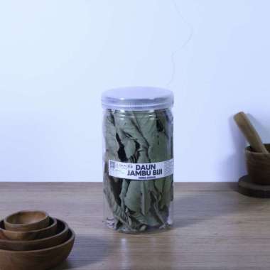 Daun Jambu Biji Kering - Teh Daun Jambu Biji 25gramJar