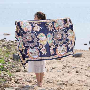 TOKO1973 ALTHEA 180X90cm Korean syal scarf leher scarf tas neck scarf pashmina bohemian gypsy hijab 