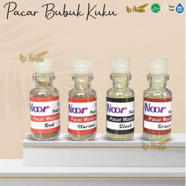 Pacar muslim ORI Saudi - kutek muslim - Pacar Bubuk Nail Henna Coklat