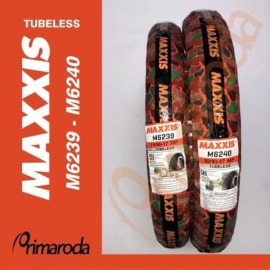 Sepasang Ban Honda Sonic 150R Tubeless Maxxis M6239 M6240
