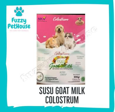 Susu kucing Goat Milk Colostrum 20 gr Susu Kitten Milk