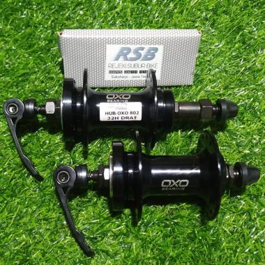 Hub Freehub Oxo Bearing Disc brake Drat Ulir 32 hole cakram 6 bold 32 HOLE