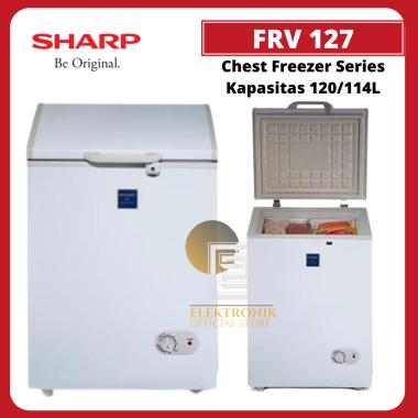 SHARP CHEST FREEZER FRV 127 Box Pembeku Daging