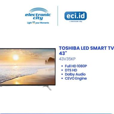 Toshiba 43 Inch LED Smart TV - 43V35KP