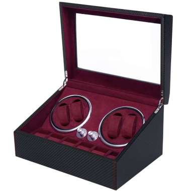 Automatic Watch Winder Dengan Lam Merah