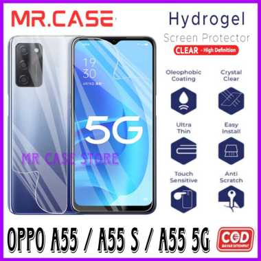 ANTIGORES HYDROGEL CLEAR/BENING OPPO A55 / A55 S / A55 5G SCREEN PROTECTOR HP Mr case store OPPO A55