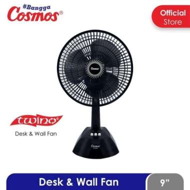 Cosmos 9-LDA TWINO - Kipas Angin 2in1 - 9 inch (Desk & Wall)