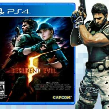 kaset ps4 resident evil 5