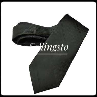 DASI HITAM PRIA DASI MEWAH DASI FORMAL DASI KANTOR DASI PANJANG - 6