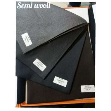KAIN SEMI WOOL/BAHAN SEMU WOOL PEMDA/BAHAN JAS CELANA KANTOR - no.3