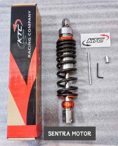 Shockbreaker Mio 300mm Non Tabung KTC RACING RAZOR PRO Shock Belakang Titanium