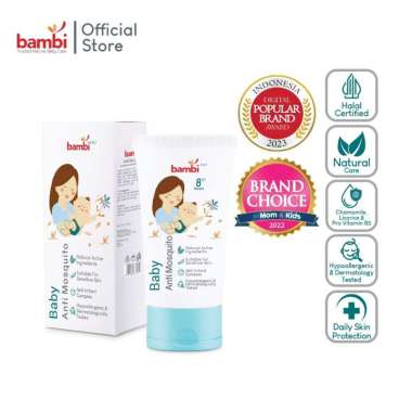 BAMBI Anti Mosquito Lotion Anti Nyamuk Bayi dan Anak 50ml