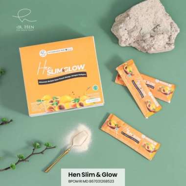 Slim glow dR Hen minuman kolagen pelangsing dr Richard Lee