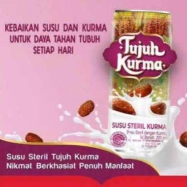 susu steril tujuh kurma tujuh kurma 189 ml