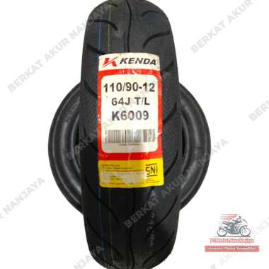 Ban KENDA K6009 110 90 Ring 12 Ban luar Tubeless FREE PENTIL