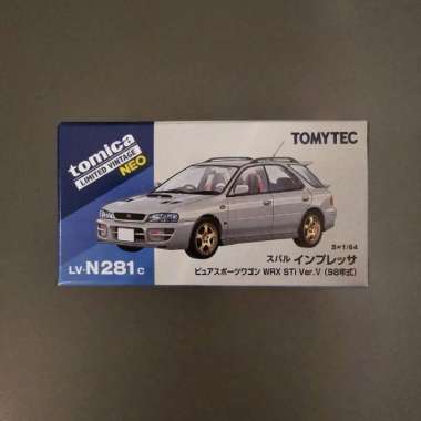 Tomica Limited Vintage Neo LV-N281c Subaru Impreza Sports Wagon WRX