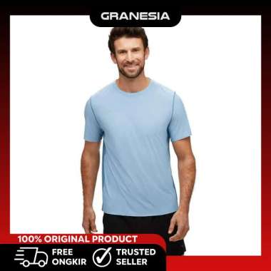 Hoka Men's AirOlite Run Short Sleeve 1151071DU|Kaos Olahraga Pria M