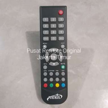 REMOTE REMOT RECEIVER PARABOLA MATRIX KECIL ORIGINAL ASLI