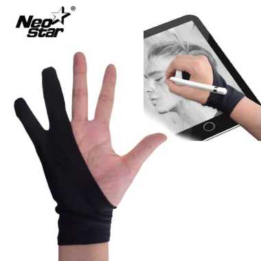 NEO STAR Sarung Tangan Stylus Two Finger Glove Graphics Drawing Artist