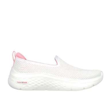 Skechers GO WALK HYPER BURST Womens Walking Shoes White/Pink Original 38