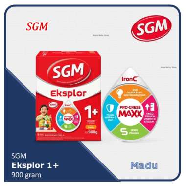 SGM Eksplor 1 plus 900 g Susu Formula 1-3 Tahun 1+ 900 gram Madu