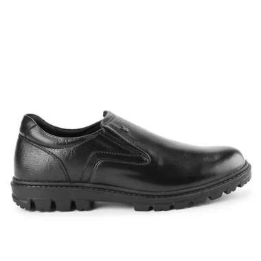 PLAYBOY SEPATU PANTOFEL PRIA ORIGINAL FORMAL SLIP ON KULIT ASLI ORI HITAM BLACK PL12