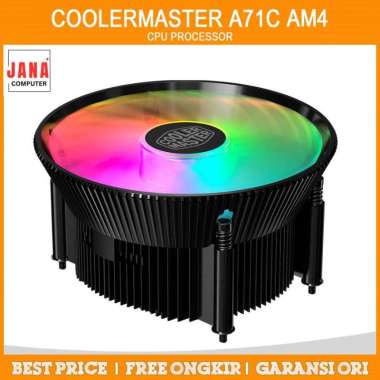 COOLER MASTER A71C ARGB AM4 Heatsink Fan CPU Cooler Socket AMD Ryzen