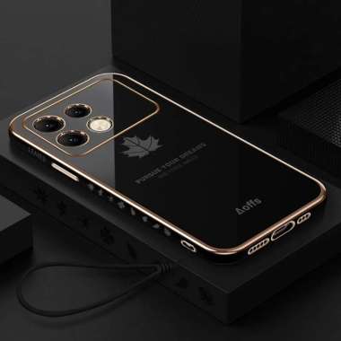 Maple Case INFINIX NOTE 40 PRO Softcase Silikon Ponsel Terbaru Softcase Plating INF NOTE 40 PRO HITA