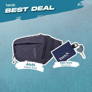 TORCH Aichi Tas Pinggang Selempang Konser Ringan Anti Air Pria Wanita - Waist Bag Crossbody Waterpro