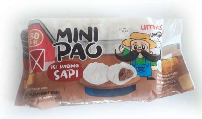 Umiami Minipao Umia-mi / Umipao / Minipau / Bakpao Daging SAPI
