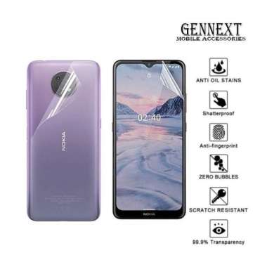 ANTI GORES JELLY HYDROGEL NOKIA C31 FULL SCREEN DEPAN NOKIA C31