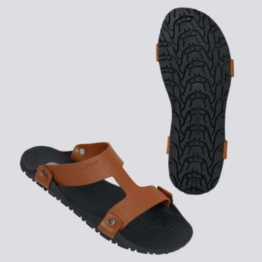 GOFORT Sandal Pria Trendy - BOREALIS Series 39 Brown
