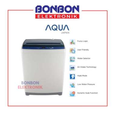 AQUA Mesin Cuci Top Loading 1 Tabung 7KG AQW-77DH / AQW 77D H DH