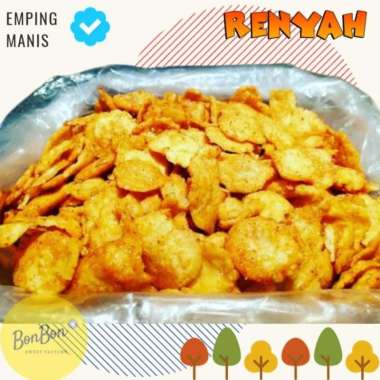 1KG EMPING MANIS TIPIS RENYAH / KERIPIK EMPING KECIL MINI / MELINJO