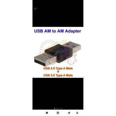 konektor USB 2.0 male to male, female to female Male to male