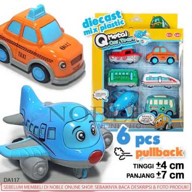 Cars Diecast Miniatur Cute Baby Car Mobil Bus Taxi Pesawat Kapal Airplane Premium Toys