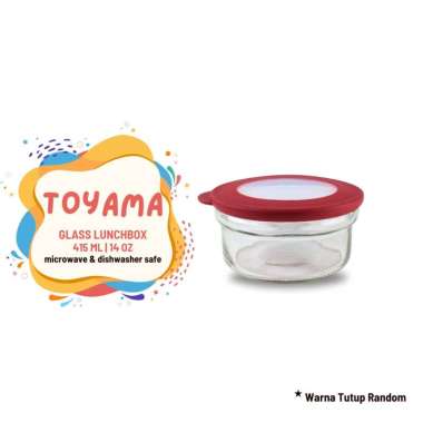 SOEBI ANTIQ - TOYAMA Glass Lunch Box | Tempat Makan Kaca | Reusable Lunch Box