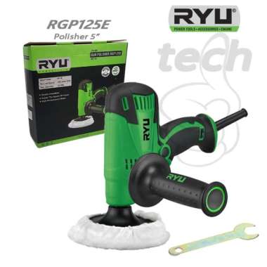 Mesin Poles Mobil Car Polisher 5" RYU RGP125E RGP 125 E