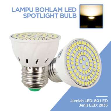 WENNI Lampu Bohlam LED Spotlight 2835 SMD 999 Lumens 180Degree 9W 220V