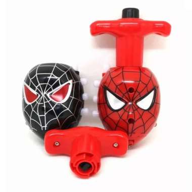 Mainan Anak Gasing LED Karakter - Spiderman Spiderman