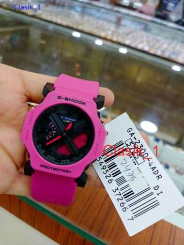Original 100%!! Casio G-SHOCK GA-2300-4ADR Jam Tangan Pria Double Time GSHOCK GA-2300-4A GA2300 Gara