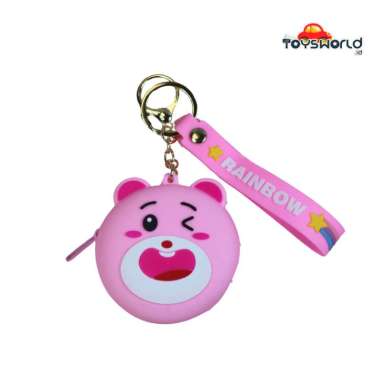 Keychain Bag Disney Lotso Pink