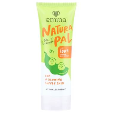 Emina Natura Pal Gel Cleanser 100 mL - Sabun Muka Gel