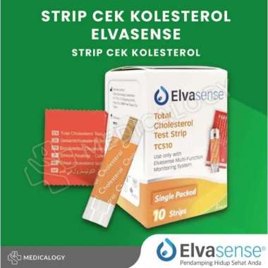 Strip Cek Kolesterol Elvasense