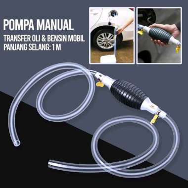 Pompa manual Tangan Transfer Oli Bensin Mobil Oil Extractor 1M