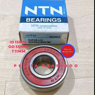BEARING 6202 LLU NTN 6202LLU TUTUP KARET