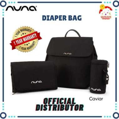 Nuna Diaper Bag - Caviar