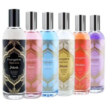 EVANGELINE Eu De Parfume 100ml | Minyak Wangi EDP | Parfum Tahan Lama BLACK MUSK