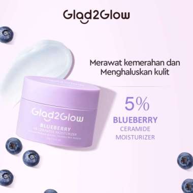 Glad2Glow Blueberry Skin Barrier Repair Moisturizer 30g