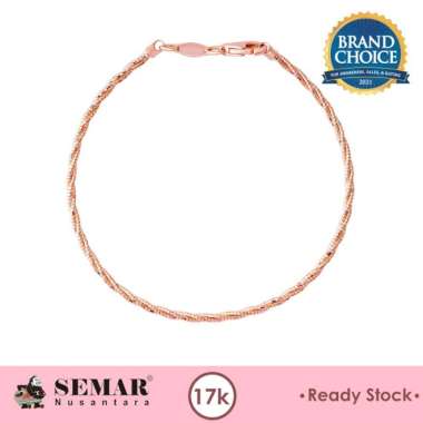 Gelang Emas Choker Gold 17K Semar Nusantara